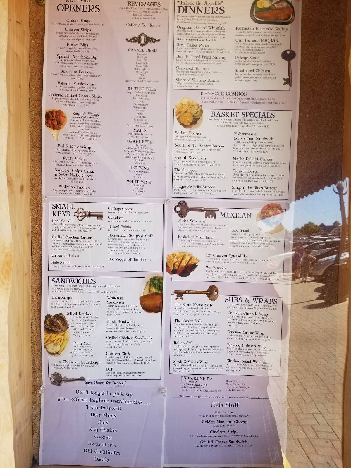 Keyhole Bar And Grill Mackinaw City Mi - 6u1zops