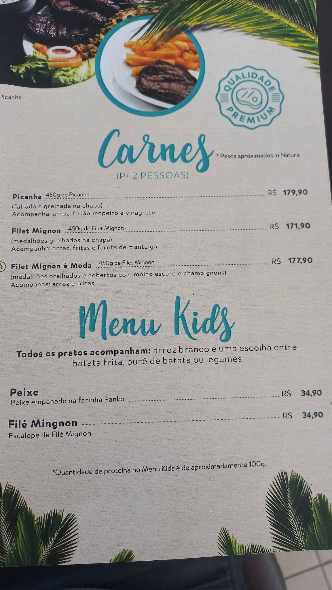 Restaurante Ki-Mukeka cardápio
