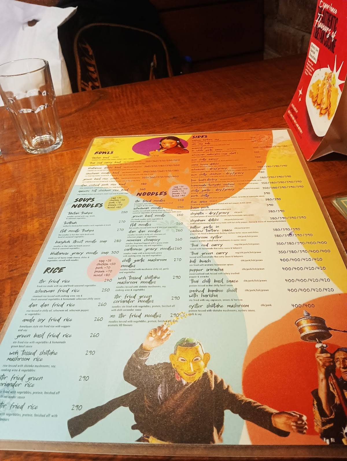 Momo I Am Salt Lake Sector 1 menu