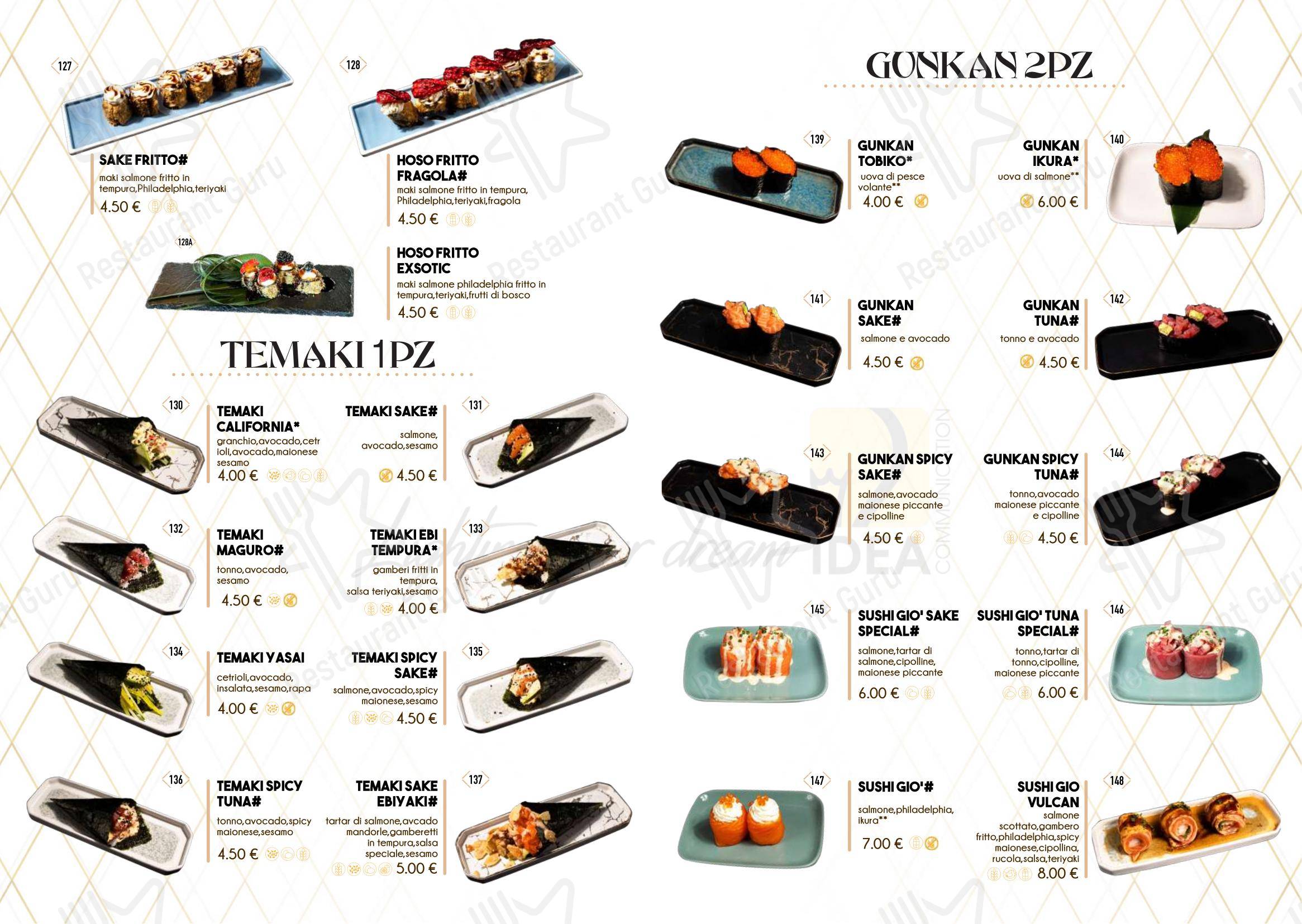Menu di Konan - Menu