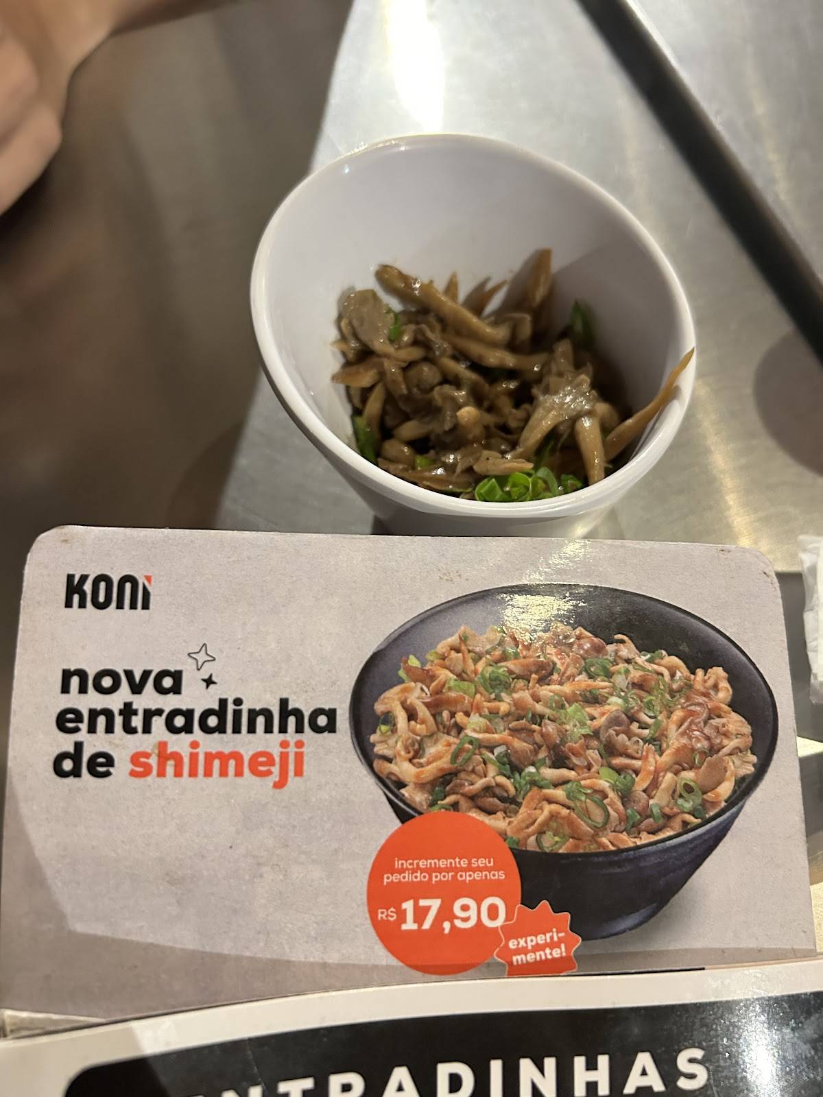 Koni - Restaurante de Comida Japonesa cardápio