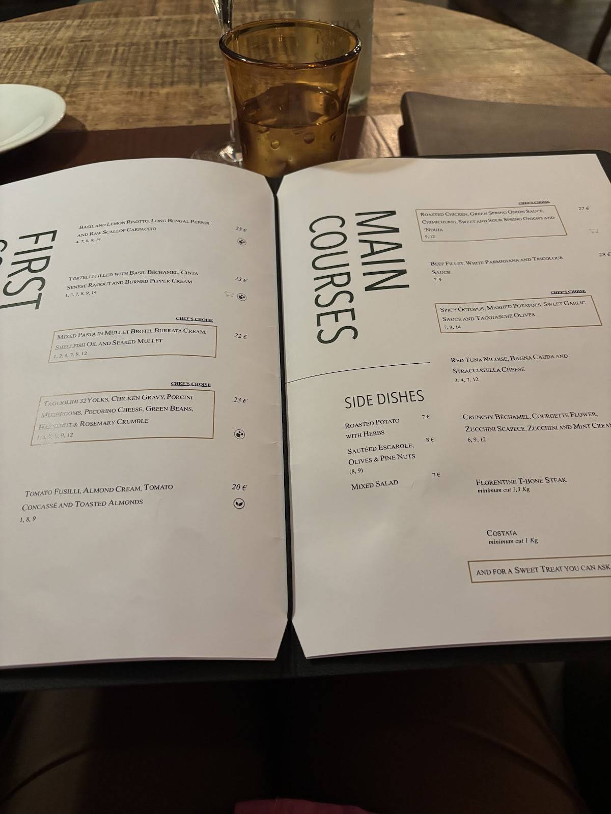 Menu di Konnubio 