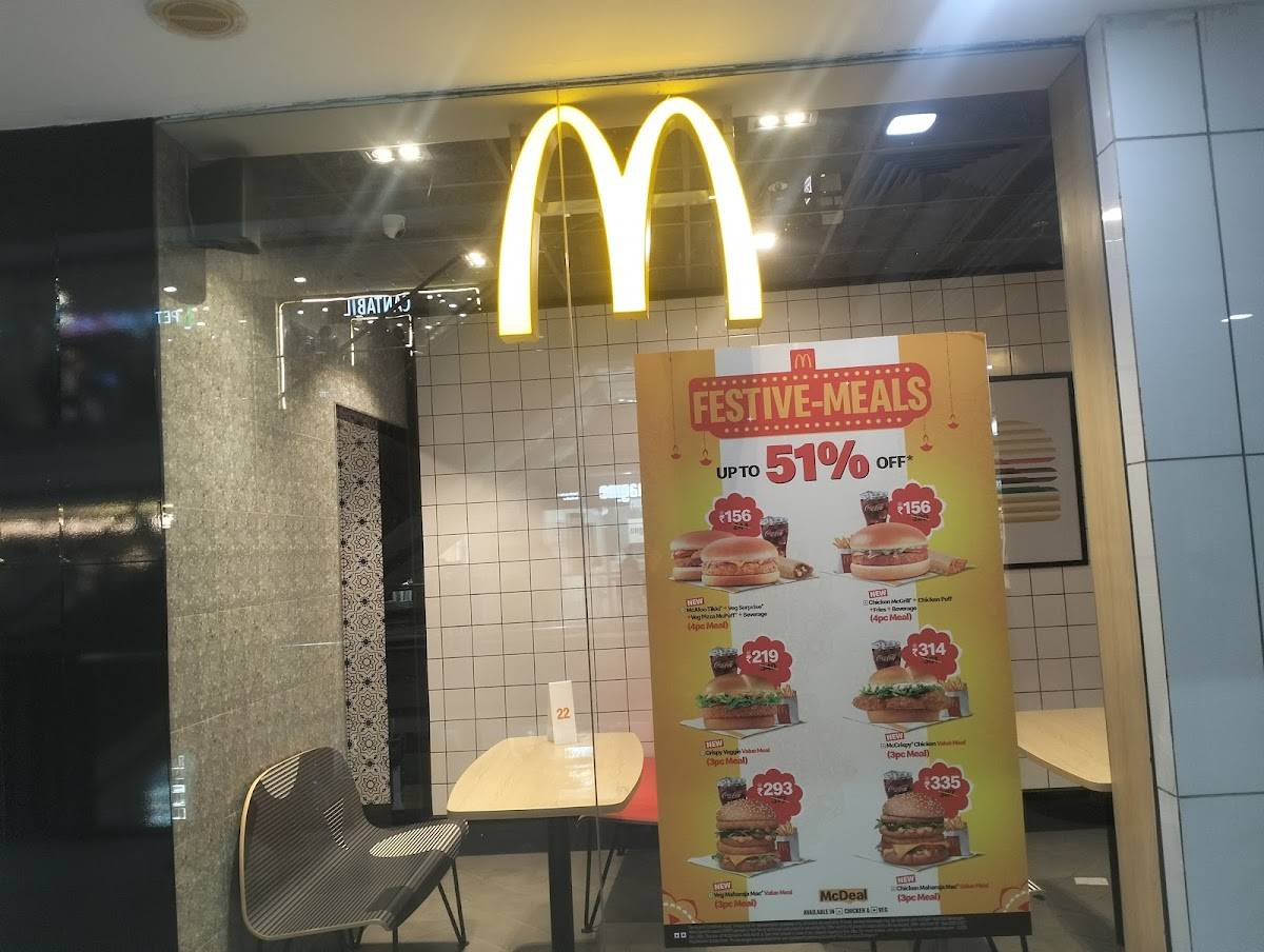McDonald's menu