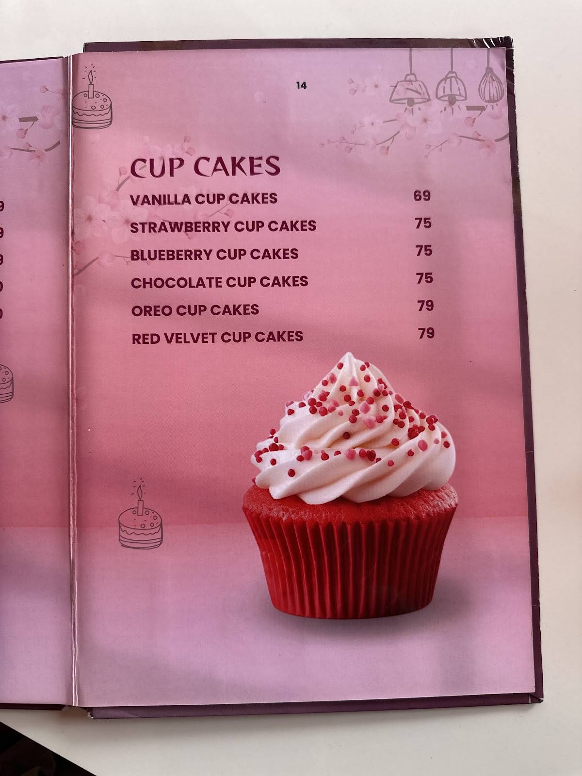 lavesta pink cafe menu