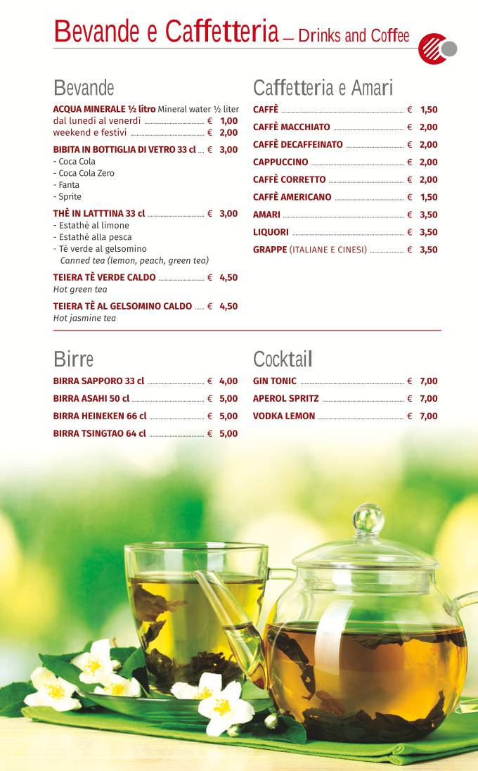 Menu di Kyo fusion 