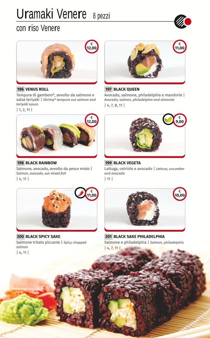 Menu di Kyo fusion 