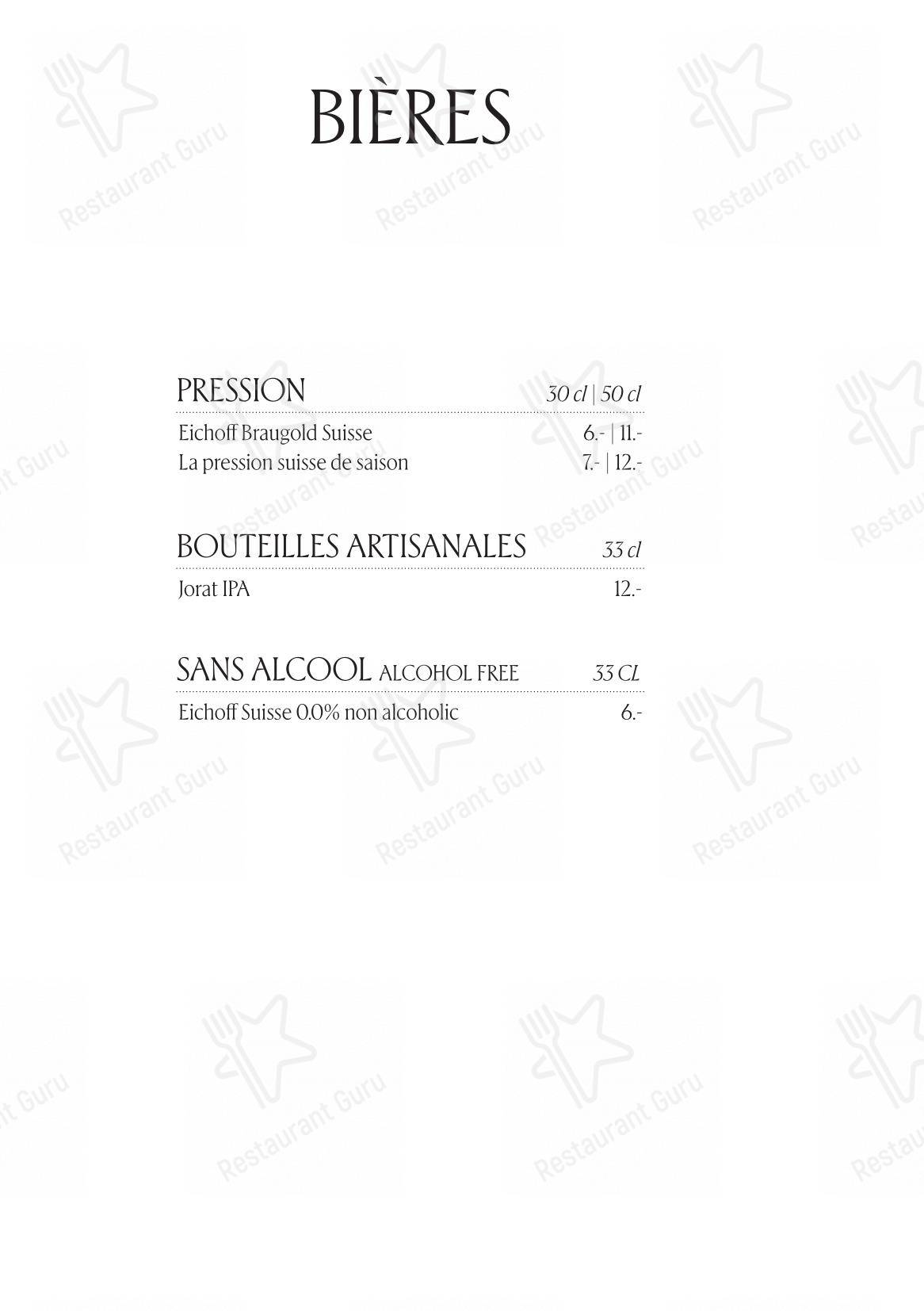 Menu di L'Accademia - 菜单