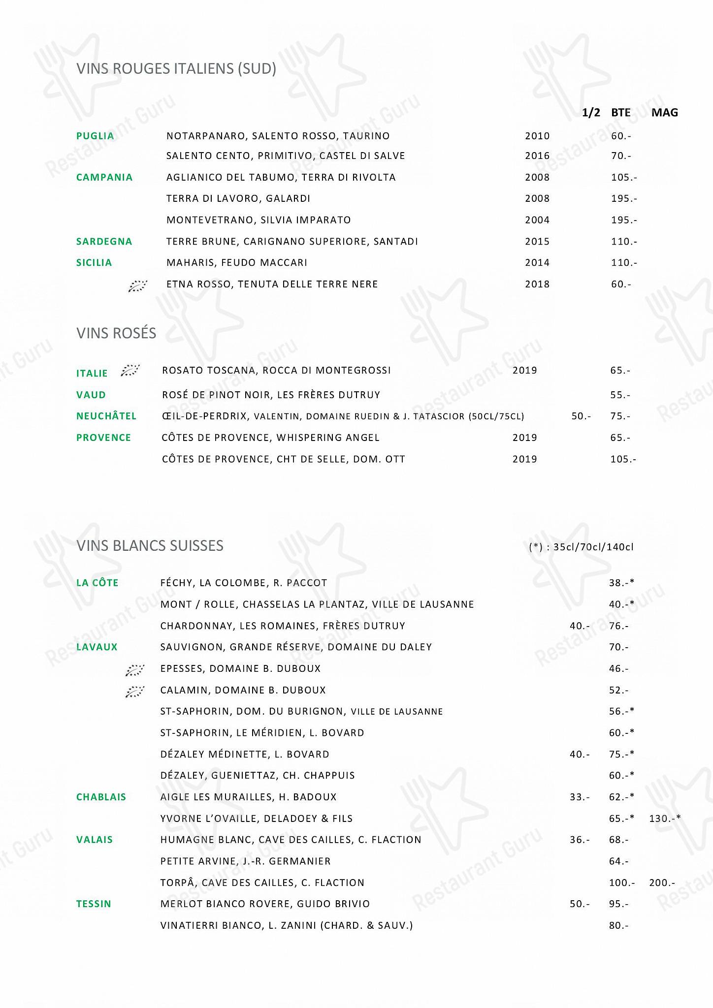 At Home Catering Menu per L'Accademia ristorante