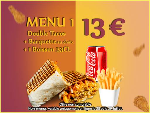 Menu de L'oasis Fécamp