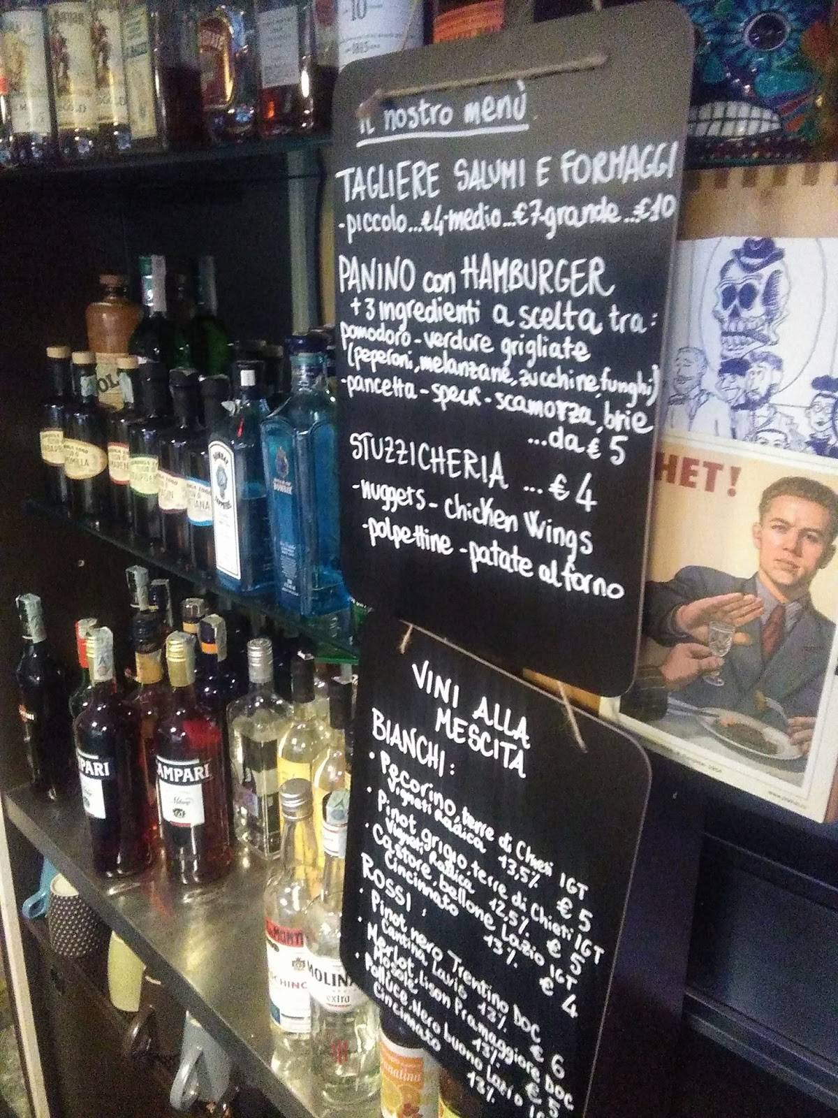 Menu di La Calavera 