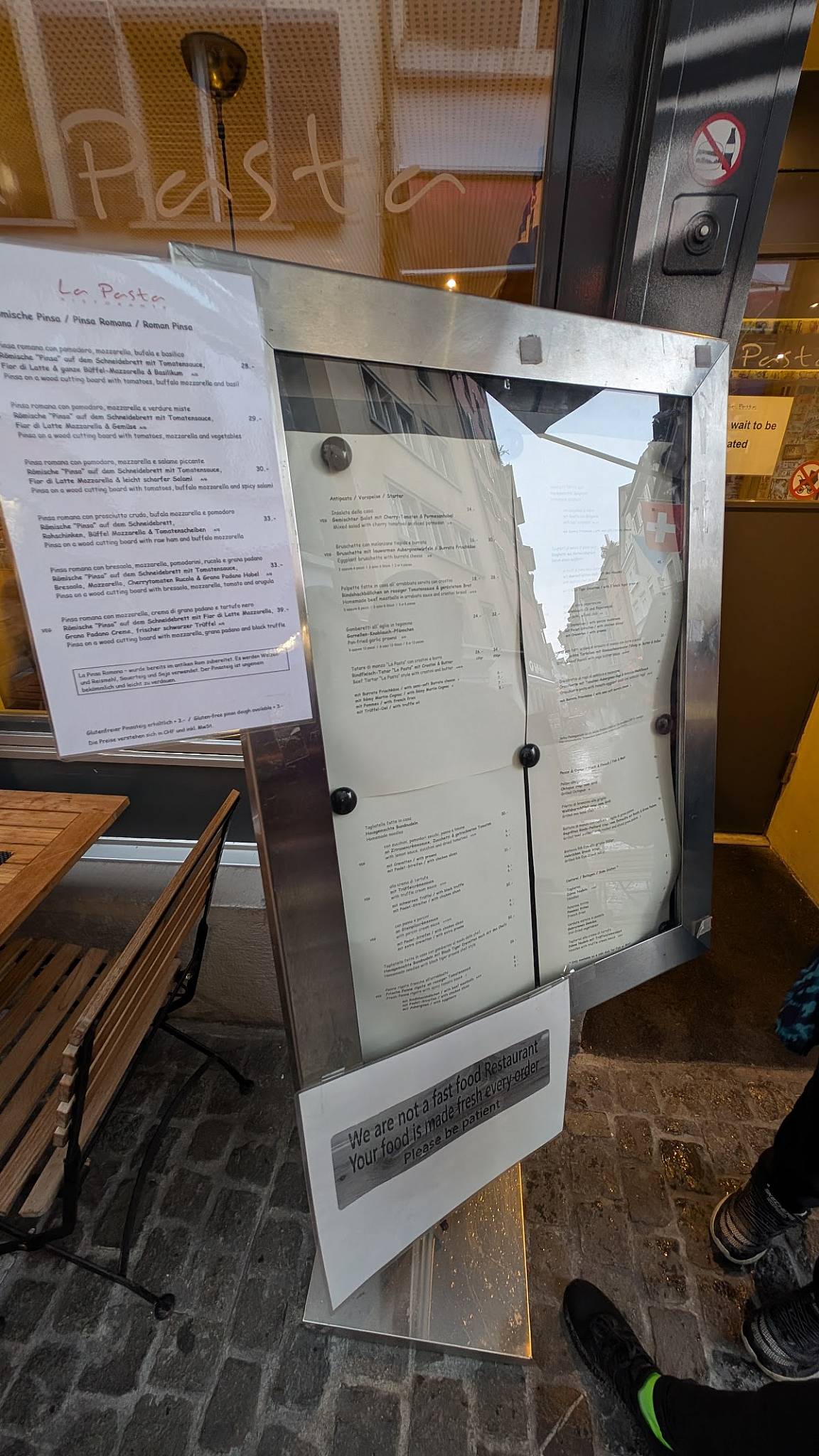 Menu di La Pasta 