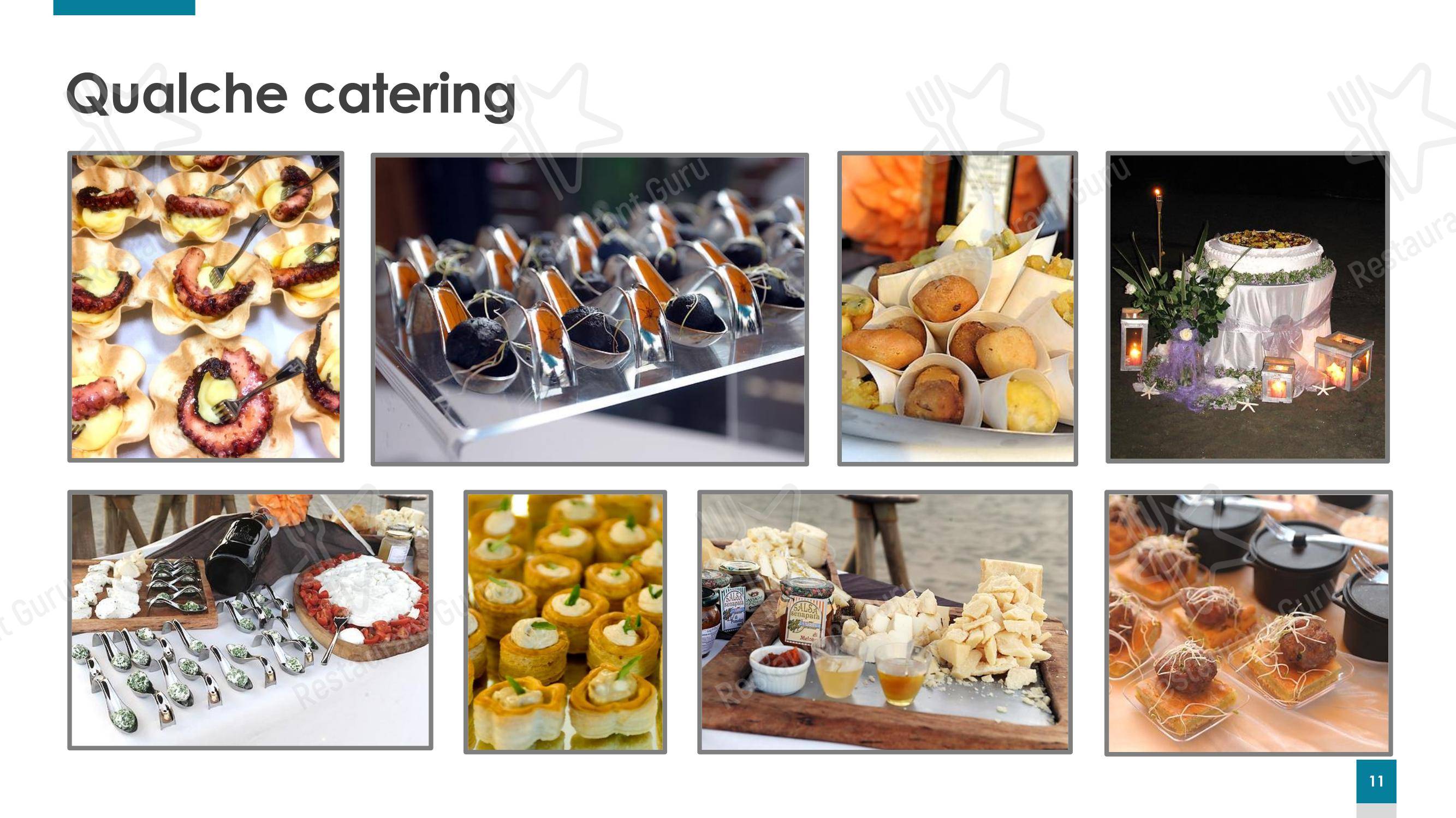 Menu per La spiaggia di Bettina ristorante