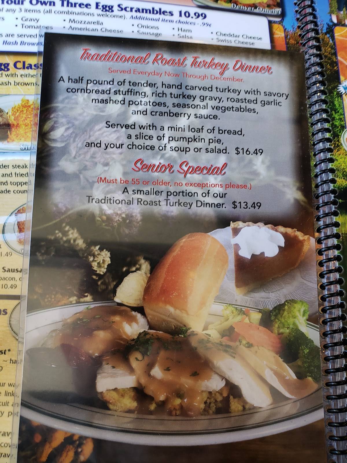 Menu at Lumberjacks Restaurant North Las Vegas, North Las Vegas