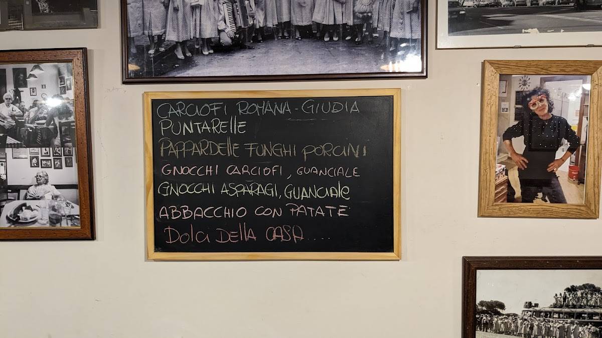 Menu di Li Scalini de Marisa 