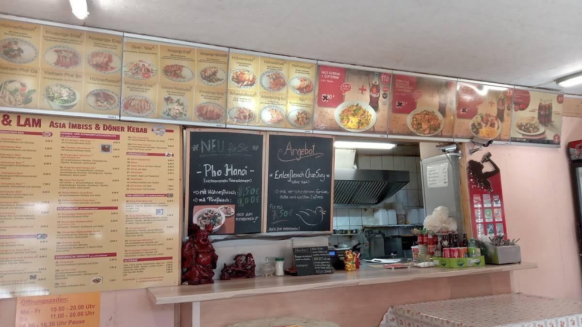 Speisekarte von "Linh & Lam" Asia Imbiss & Döner Kebab pub & Bar, Chemnitz