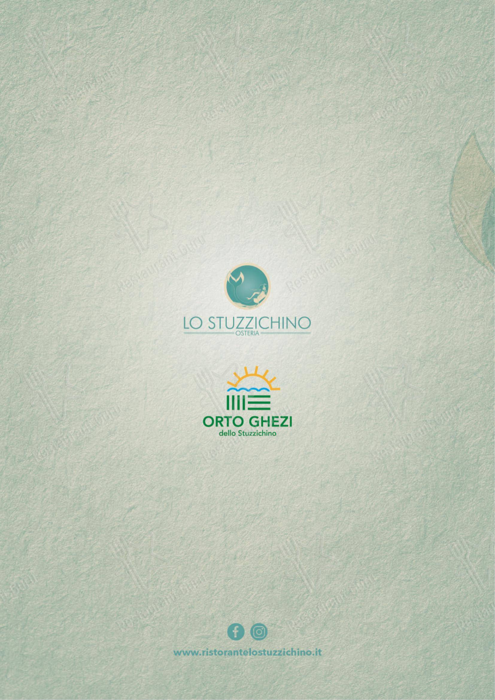 Menu per Lo Stuzzichino in Massa Lubrense