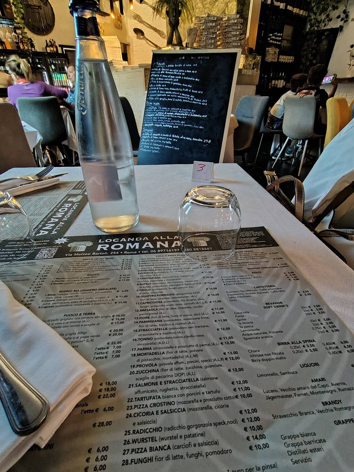 Menu di Locanda Alla Romana 