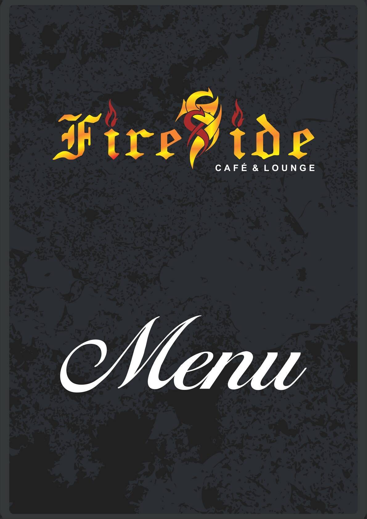 Fireside sky lounge menu