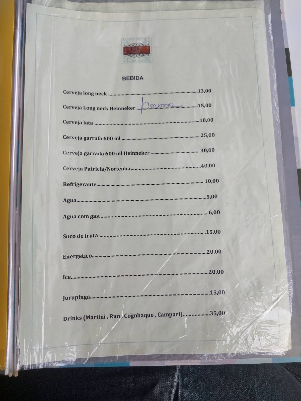 Luli Bar & Restaurante cardápio