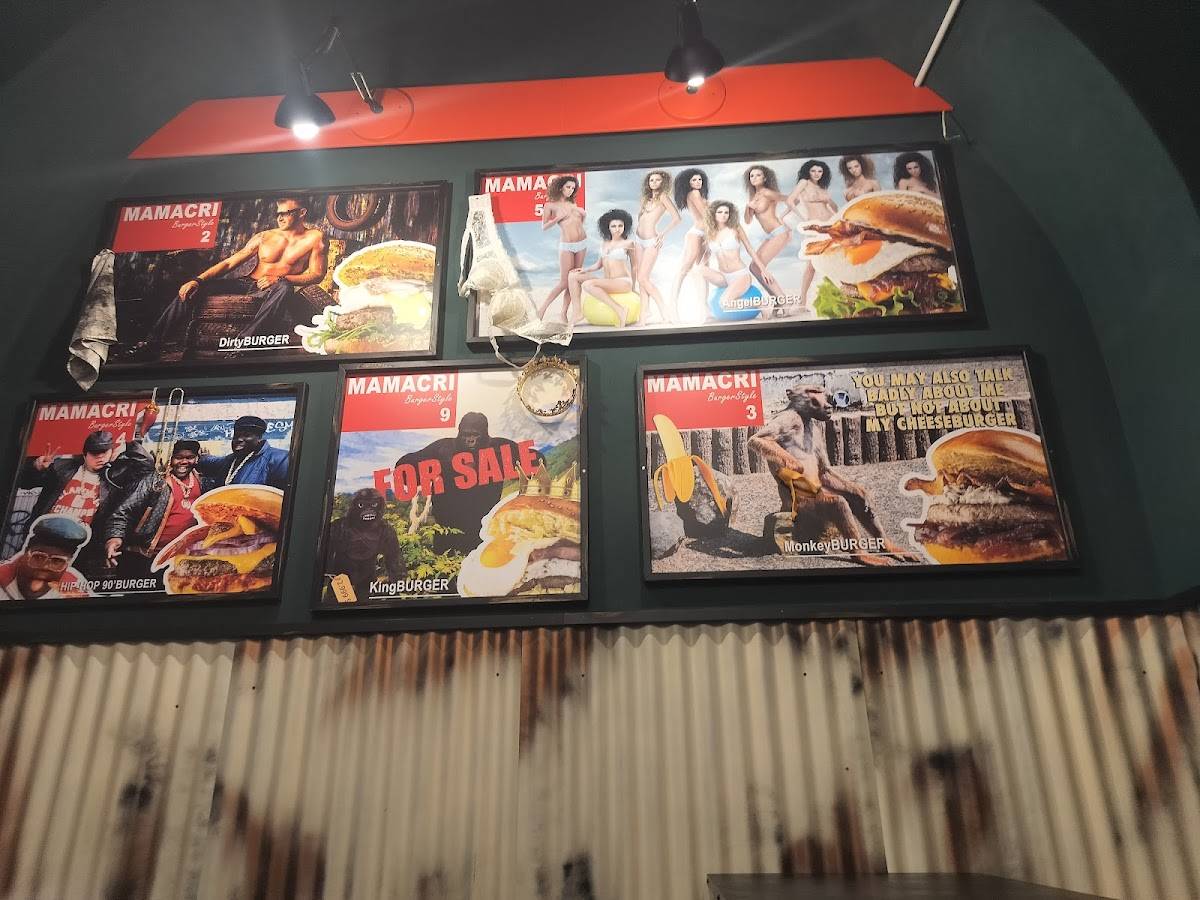 Menu di MAMACRI Burger Style 