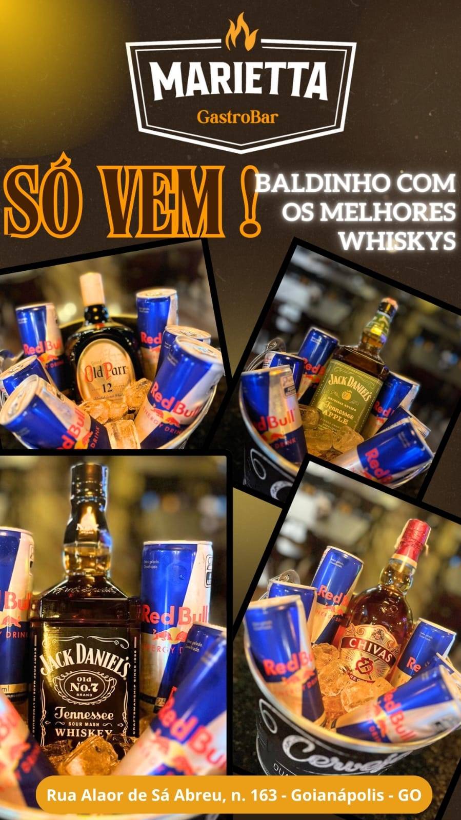 MARIETTA GASTROBAR cardápio