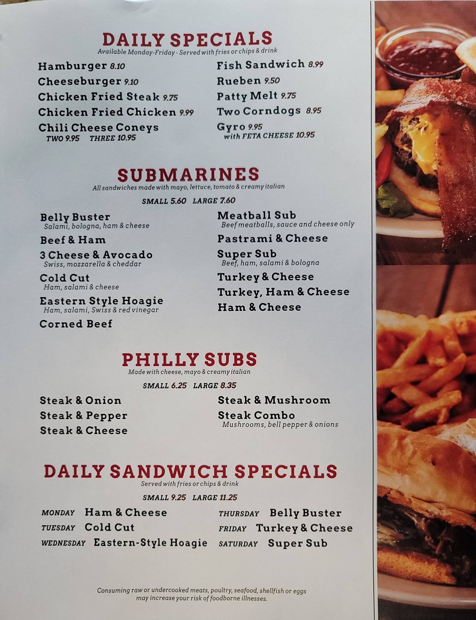 Menu at MARKS PLACE restaurant, Coweta, E OK51