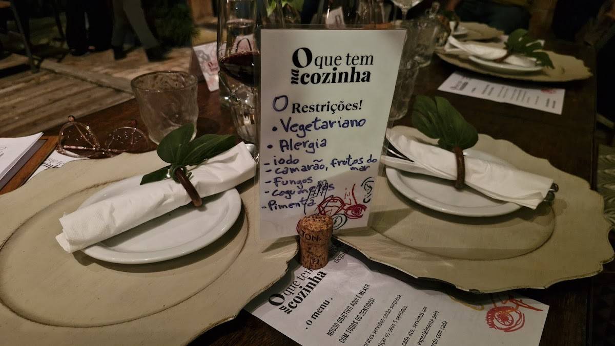 MoDi Giardino cardápio