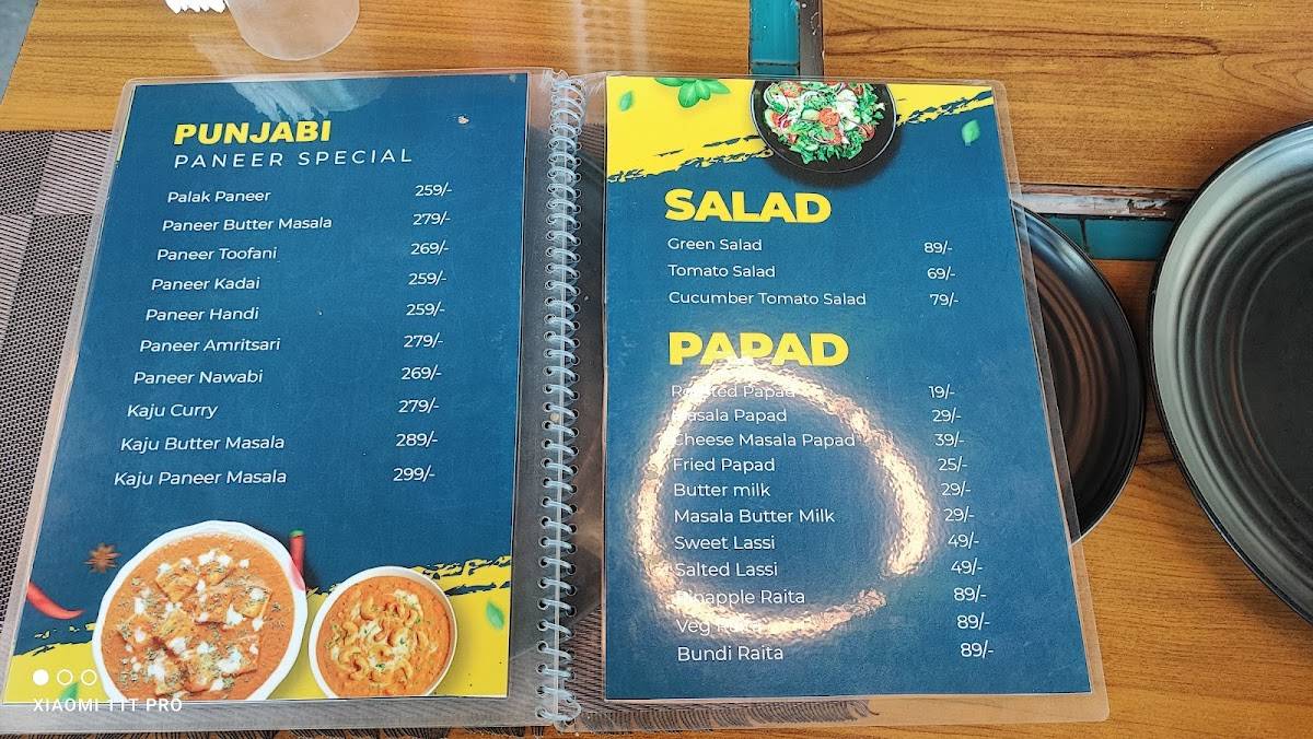 Mad Over Grills menu