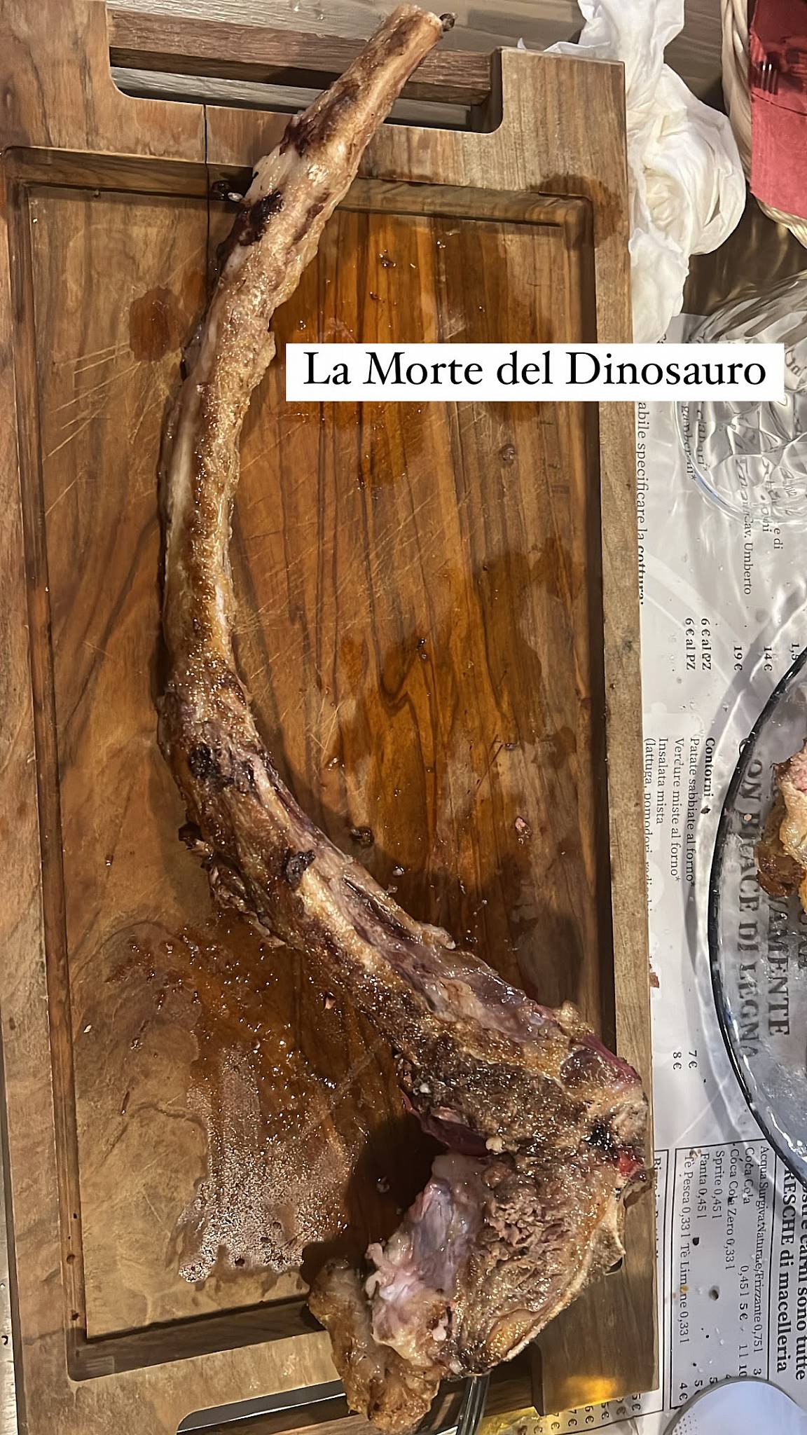 Menu di Ristorante Ragno D'Oro 