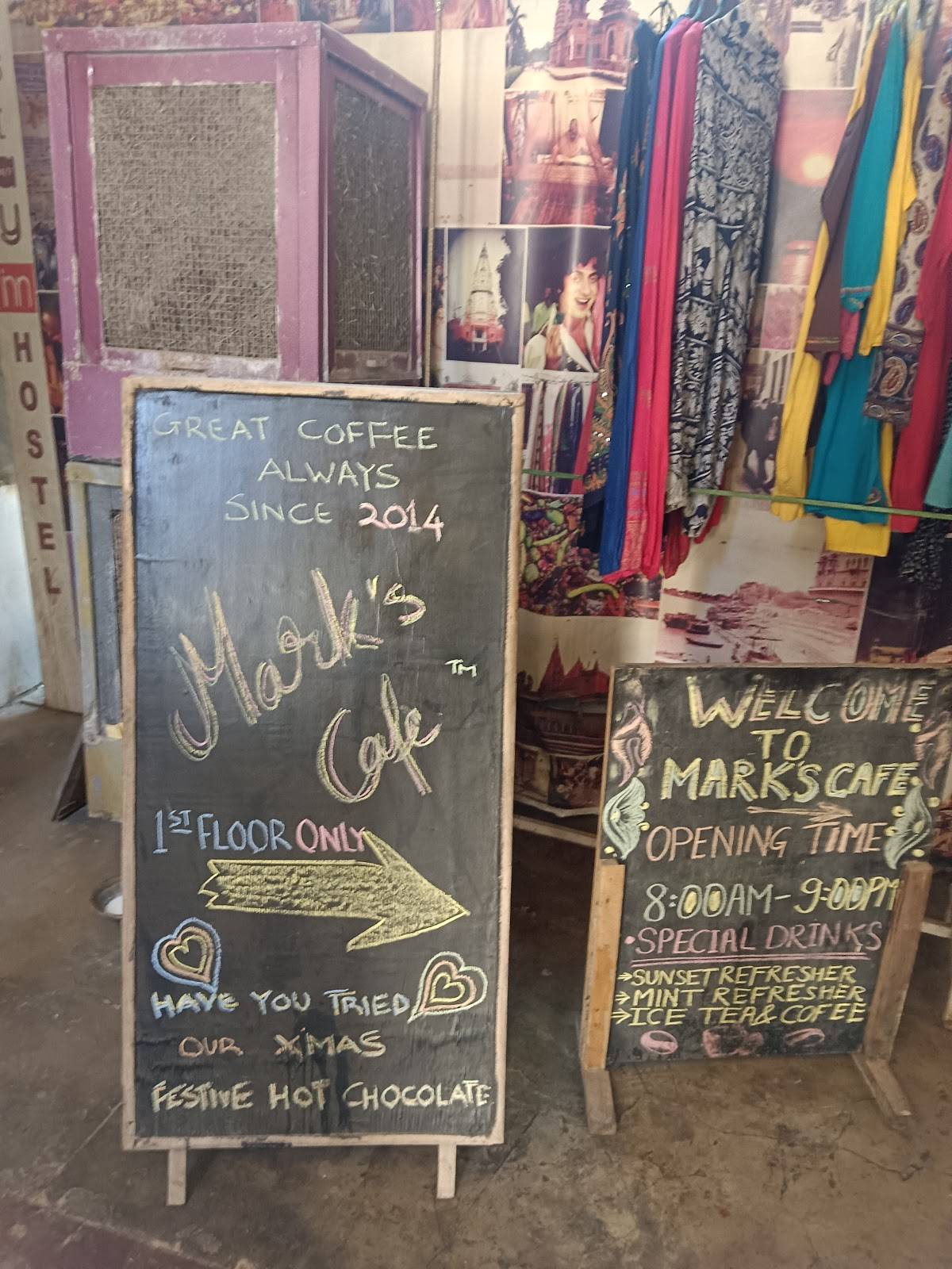 Mark's Cafe-Diner menu