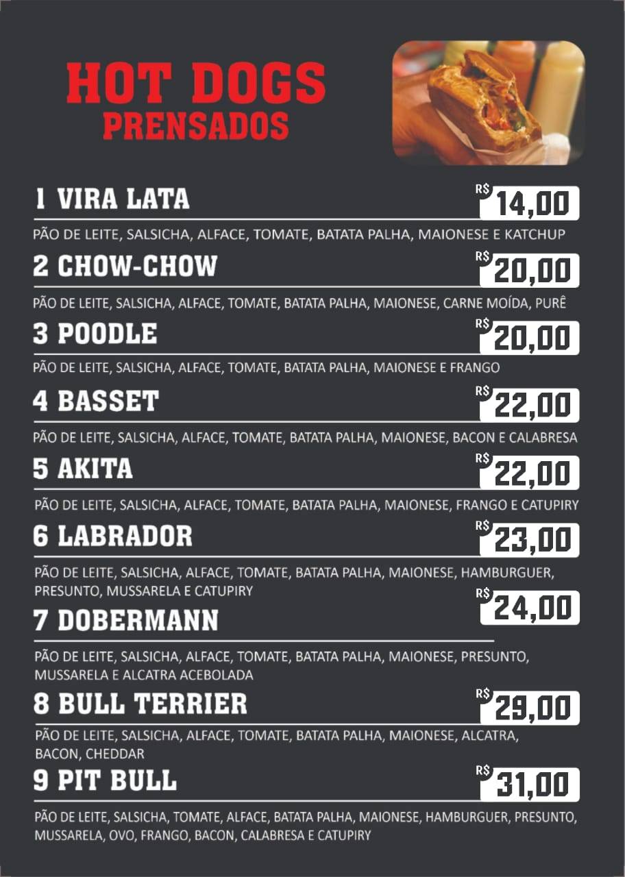 Master 44 - Cianorte cardápio