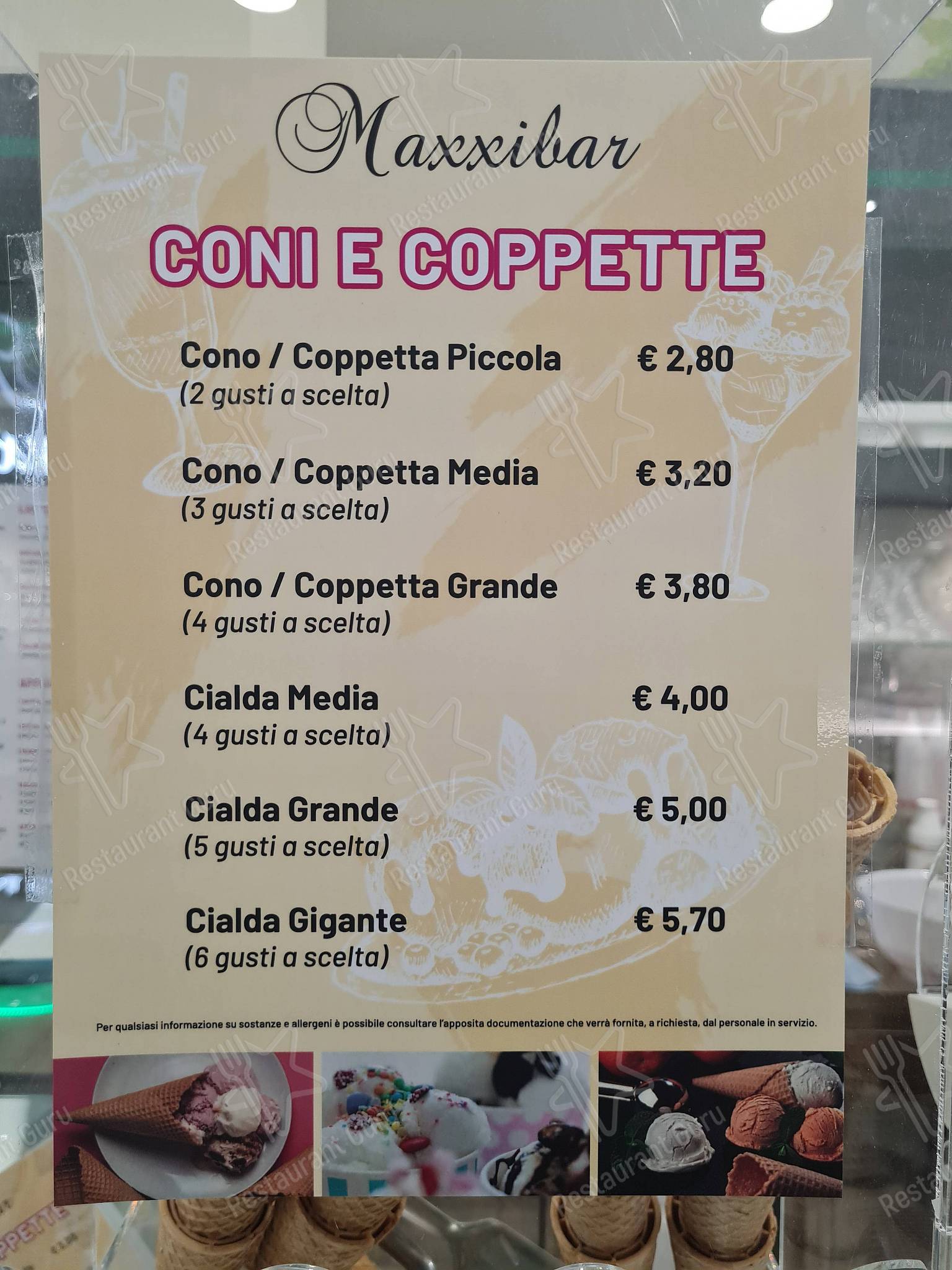 Guarda il menu di Maxxibar
