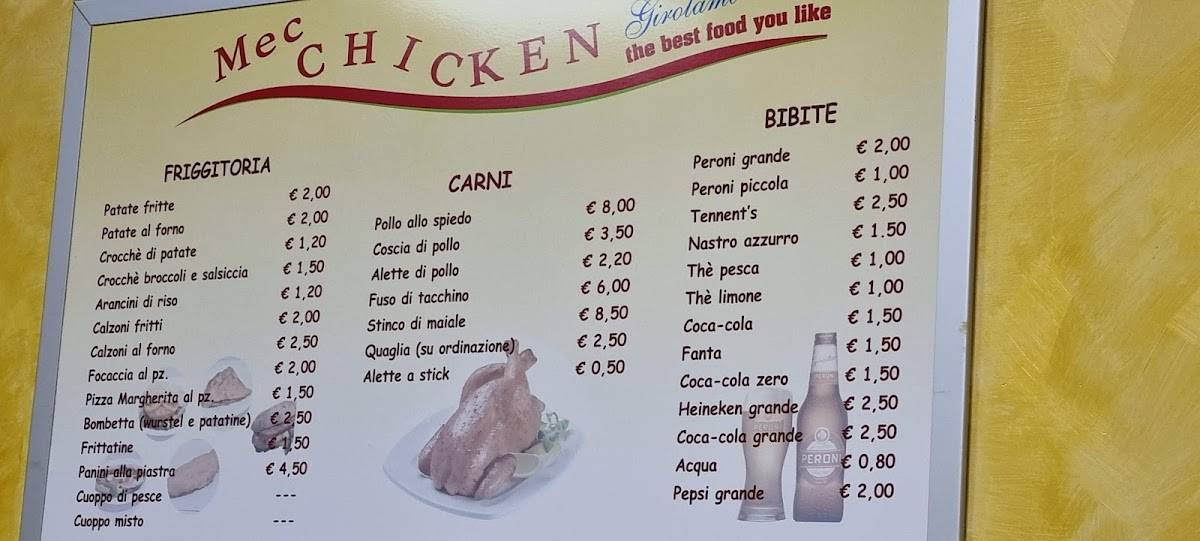 Menu di Me Chicken 2 