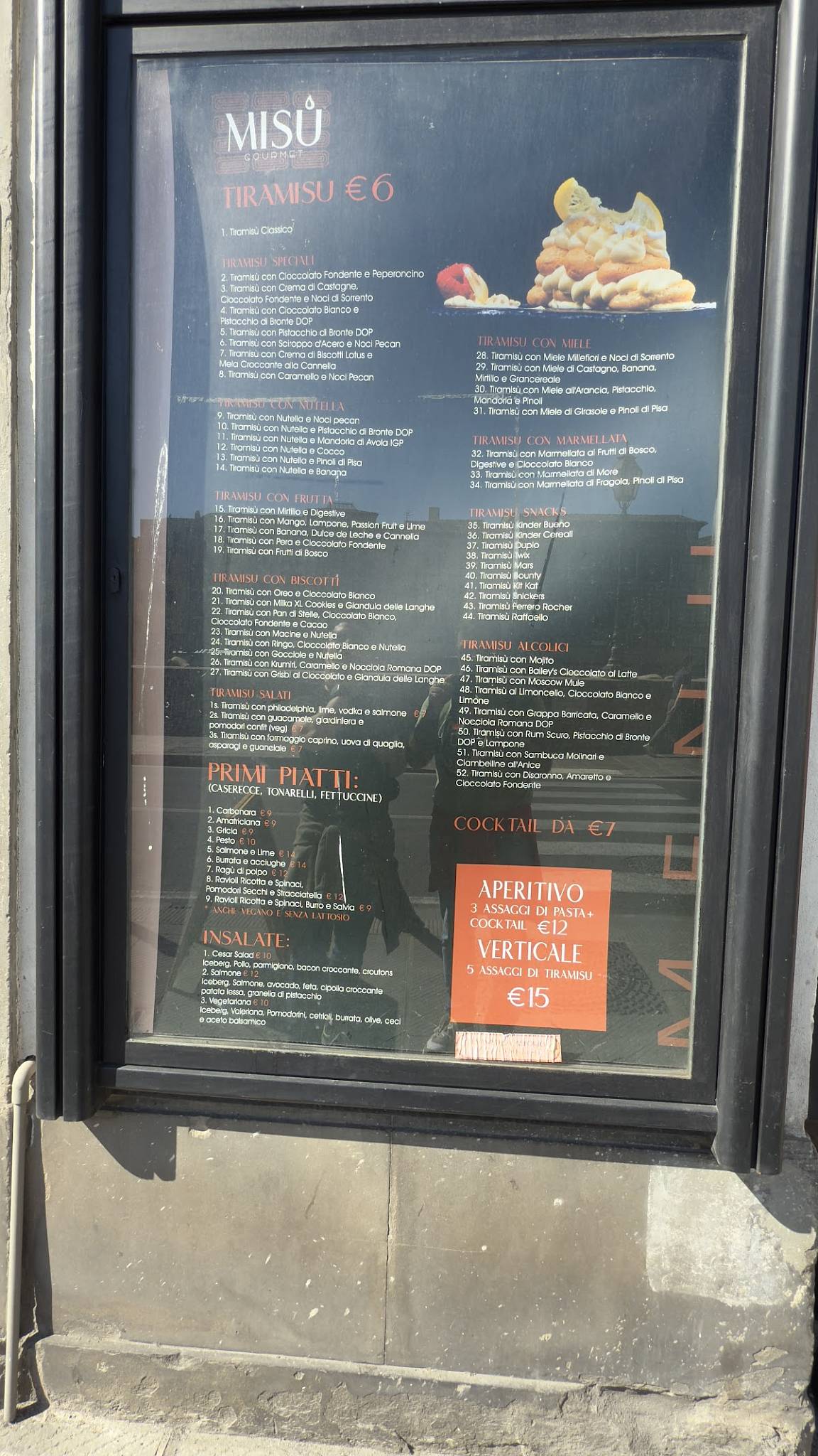 Menu di Misù Gourmet 