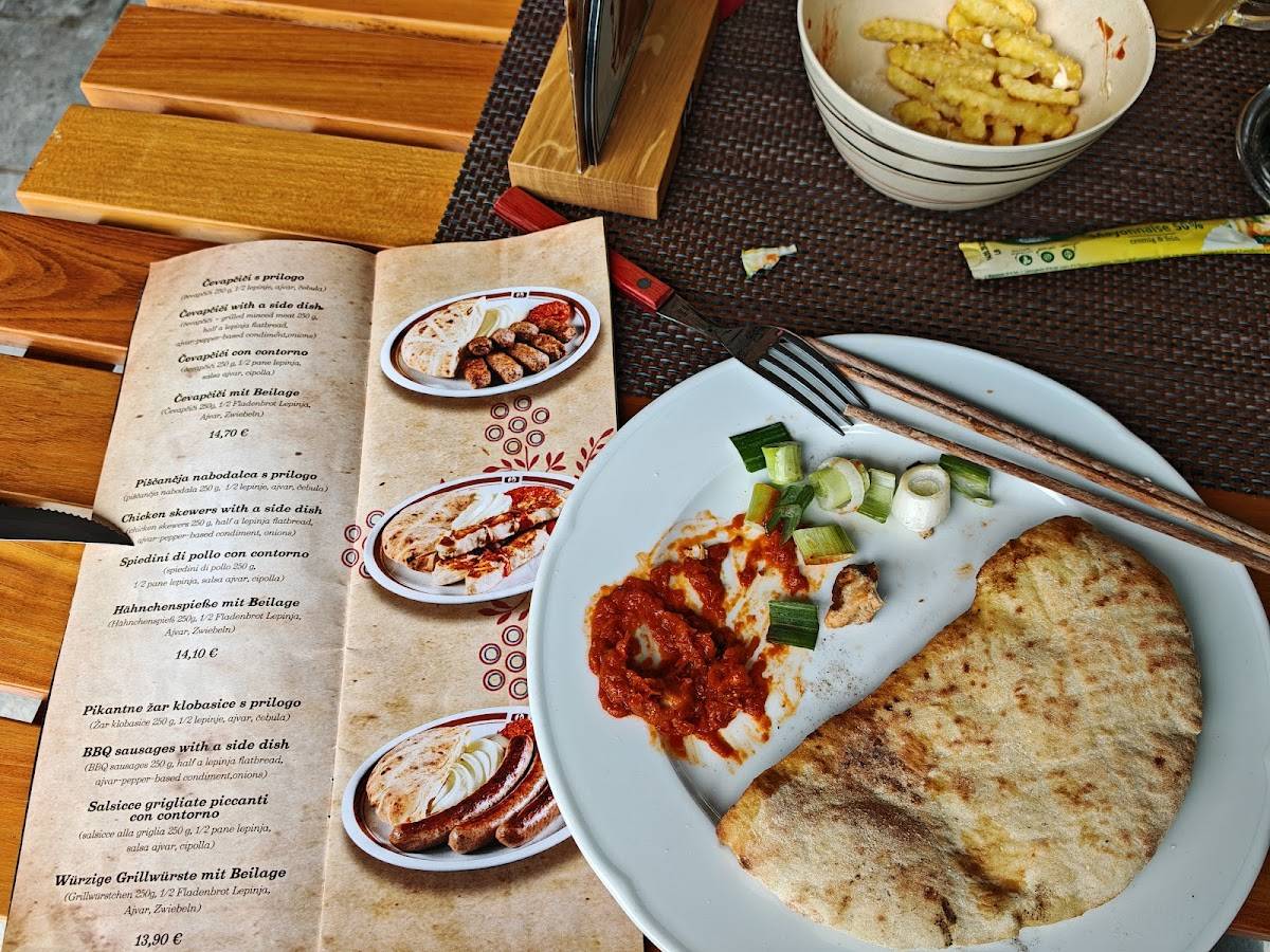 Menu di Modrijanova domačija / Grill 