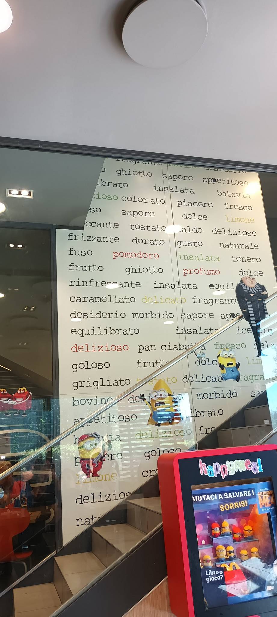 Menu di McDonald's Moncalieri 