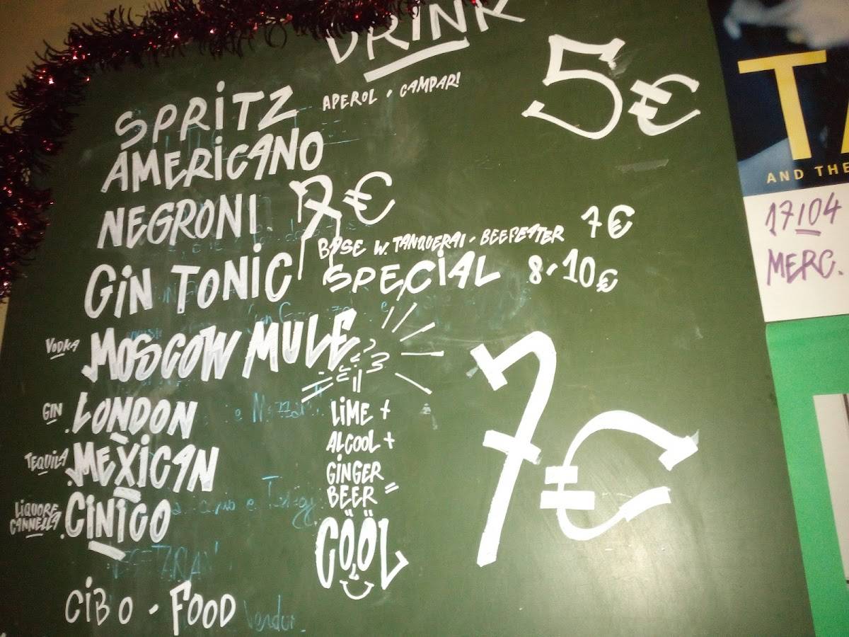 Menu di Moog 