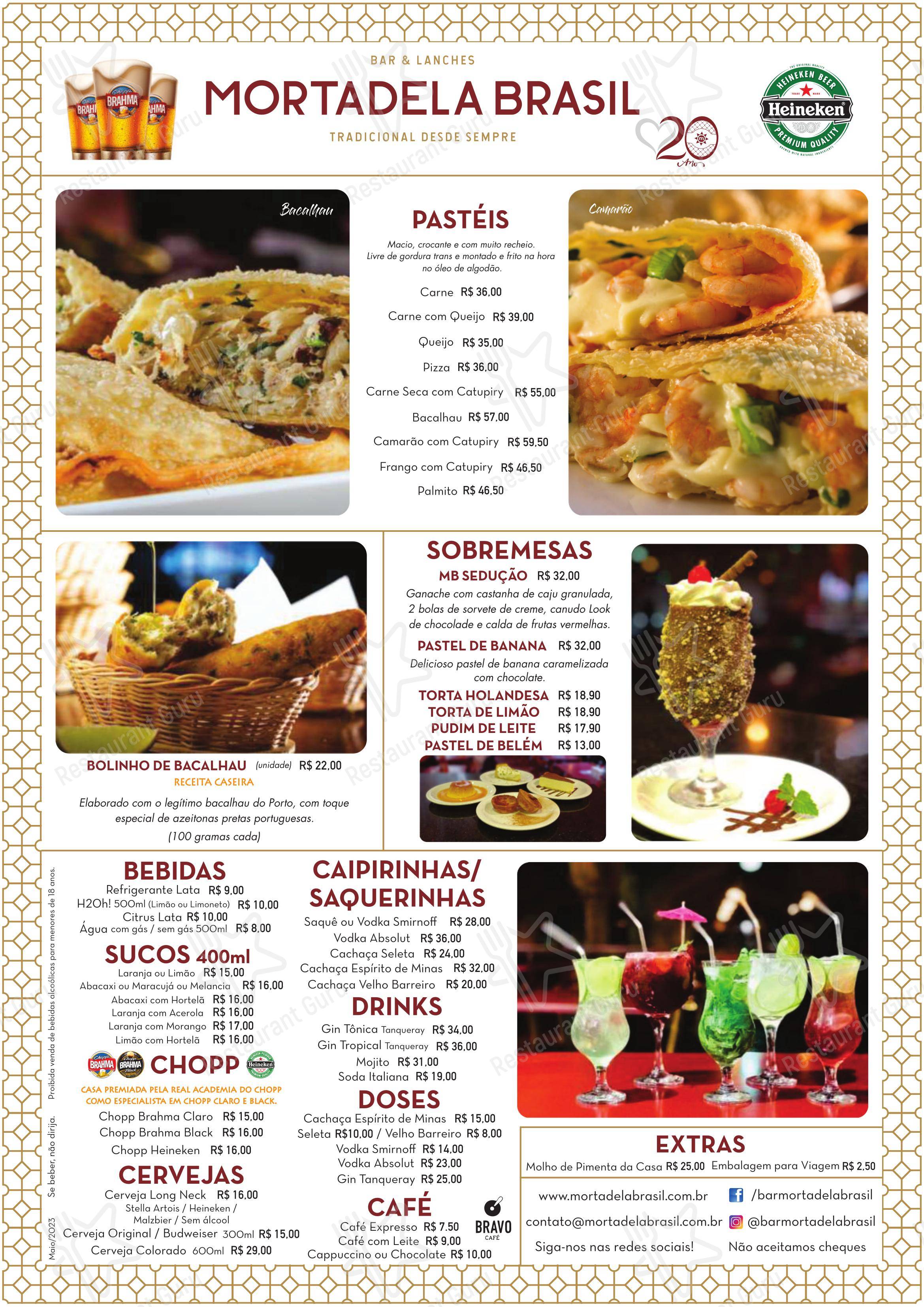 Mortadela Brasil - Menu