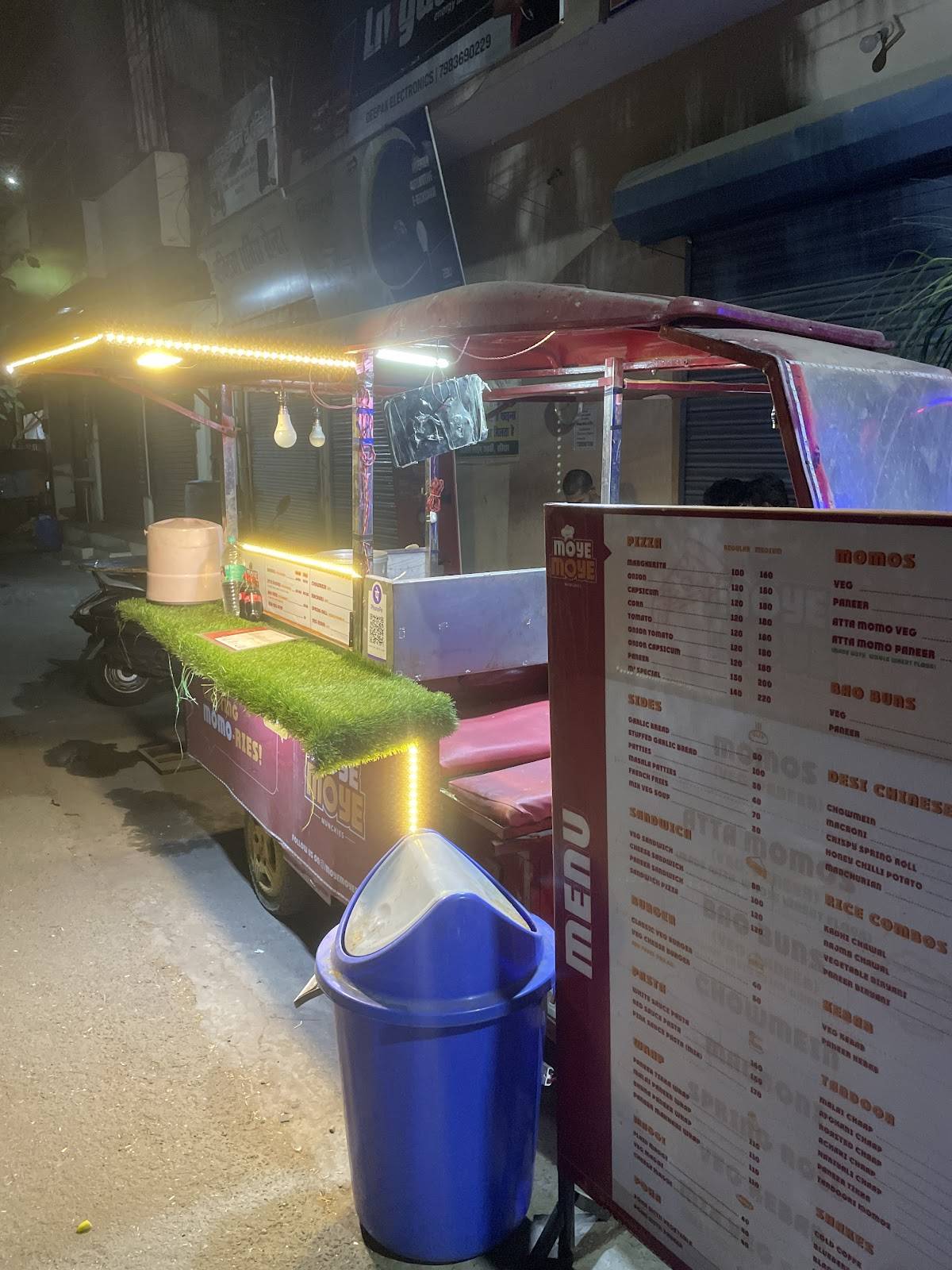 Moye Moye Munchies menu