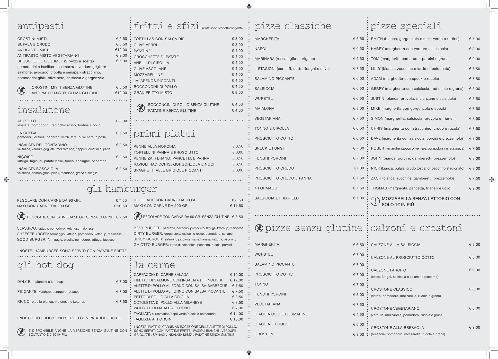 Menu di Mr bloom 