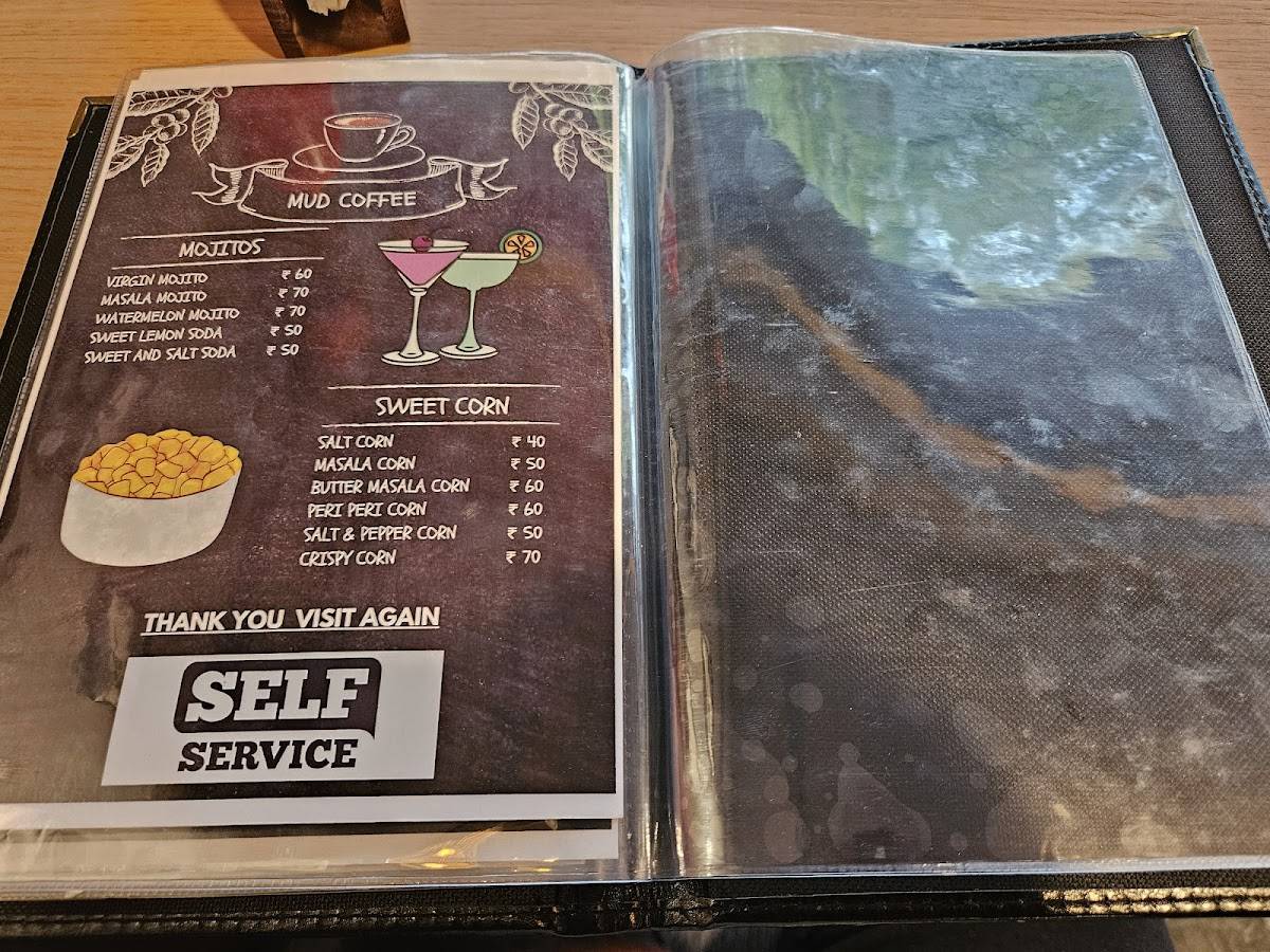 Mud Coffee (Jaganmohan Palace) menu