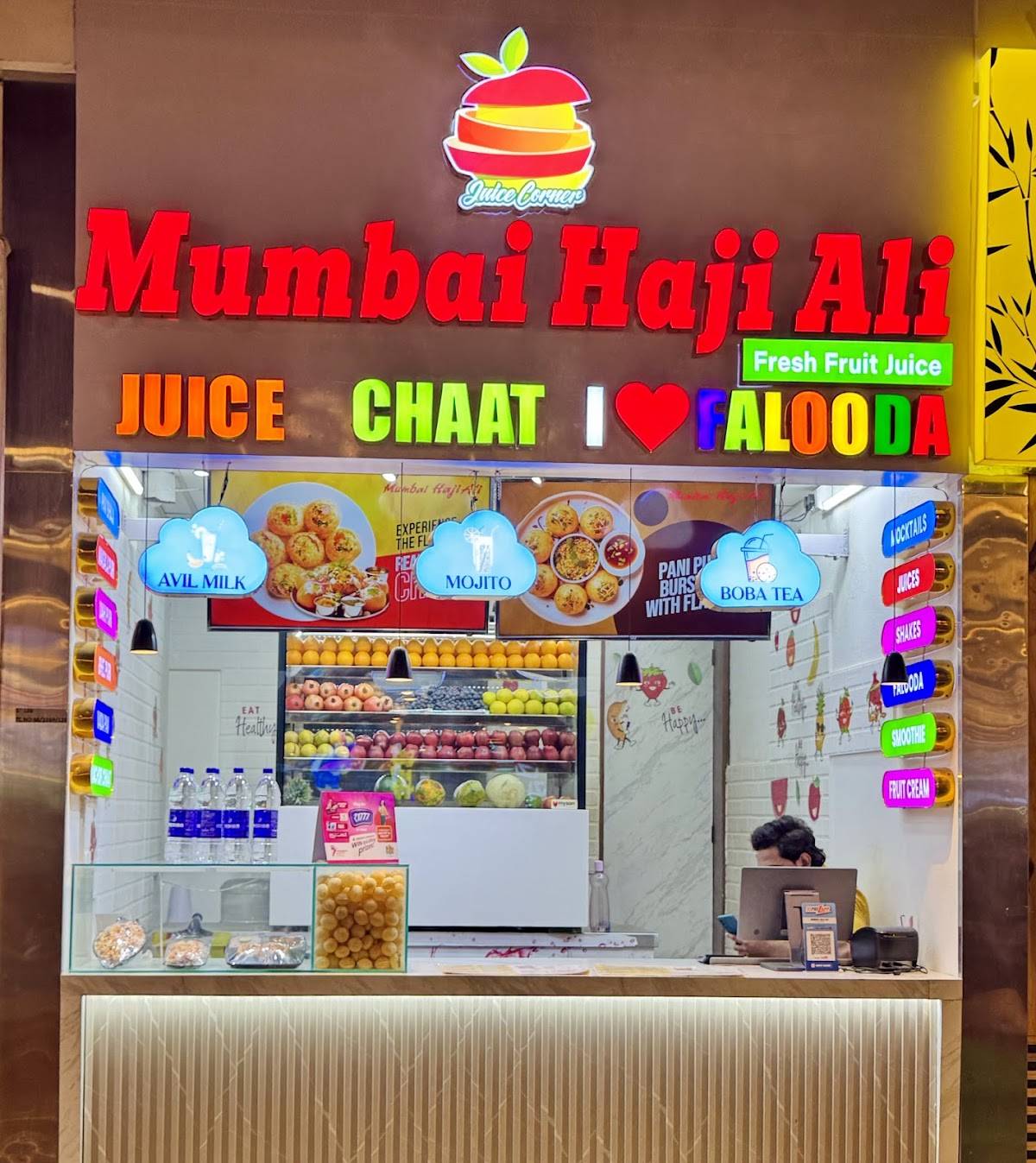 Mumbai Haji Ali menu