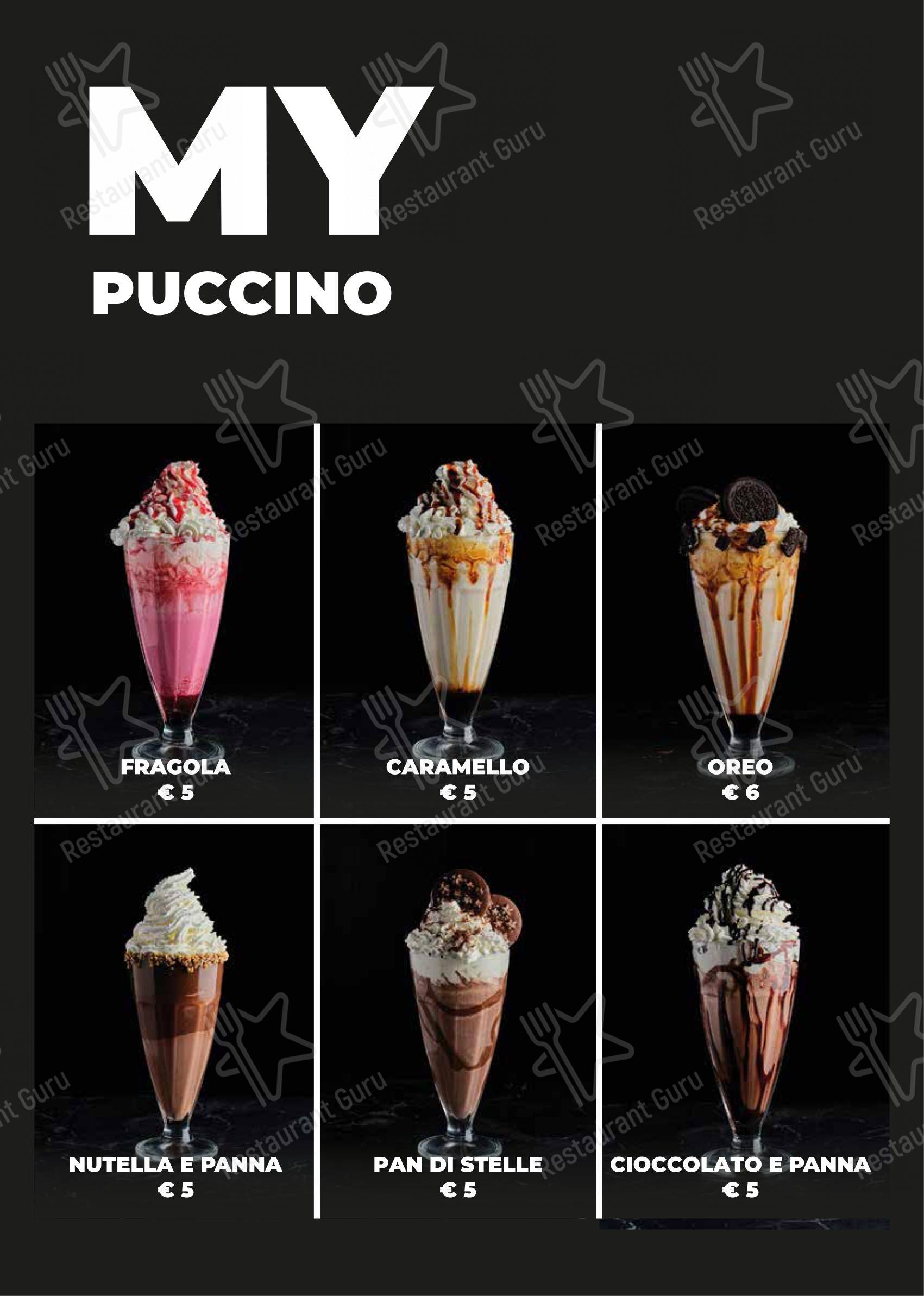 Menu per My Day self-service