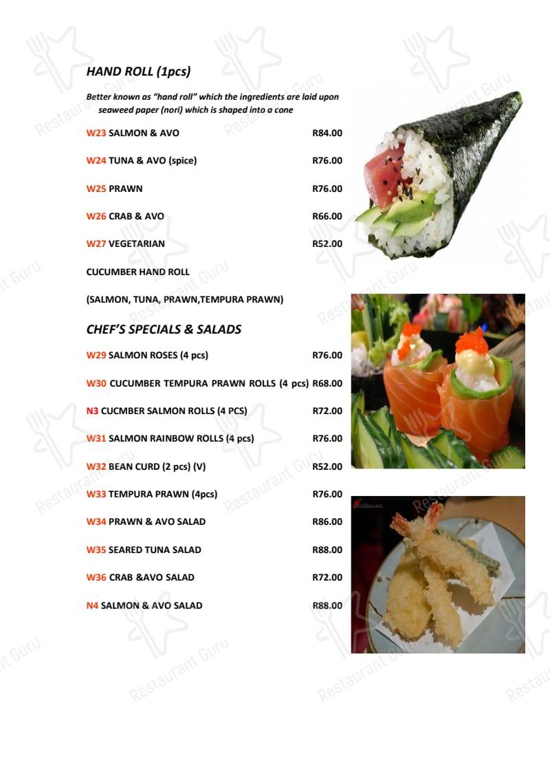 Menu at My Kitchen restaurant, Mount Edgecombe, Shop 4 Accord House