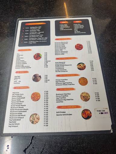 Gowdru Mess menu