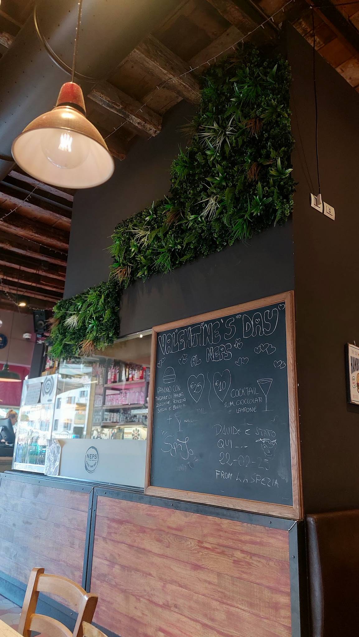 Menu di NEPS Coffee Food Wine Treviso 