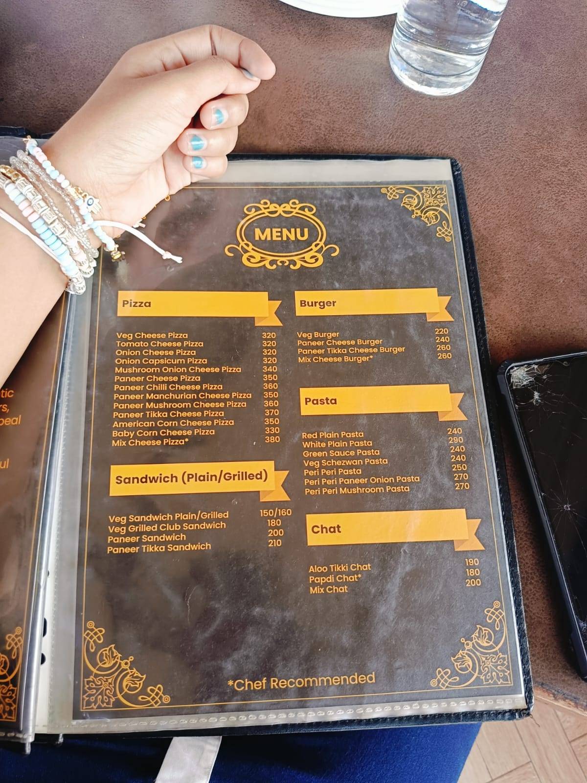 Nanak Dhaba-Veg Restaurant in Ranchi menu