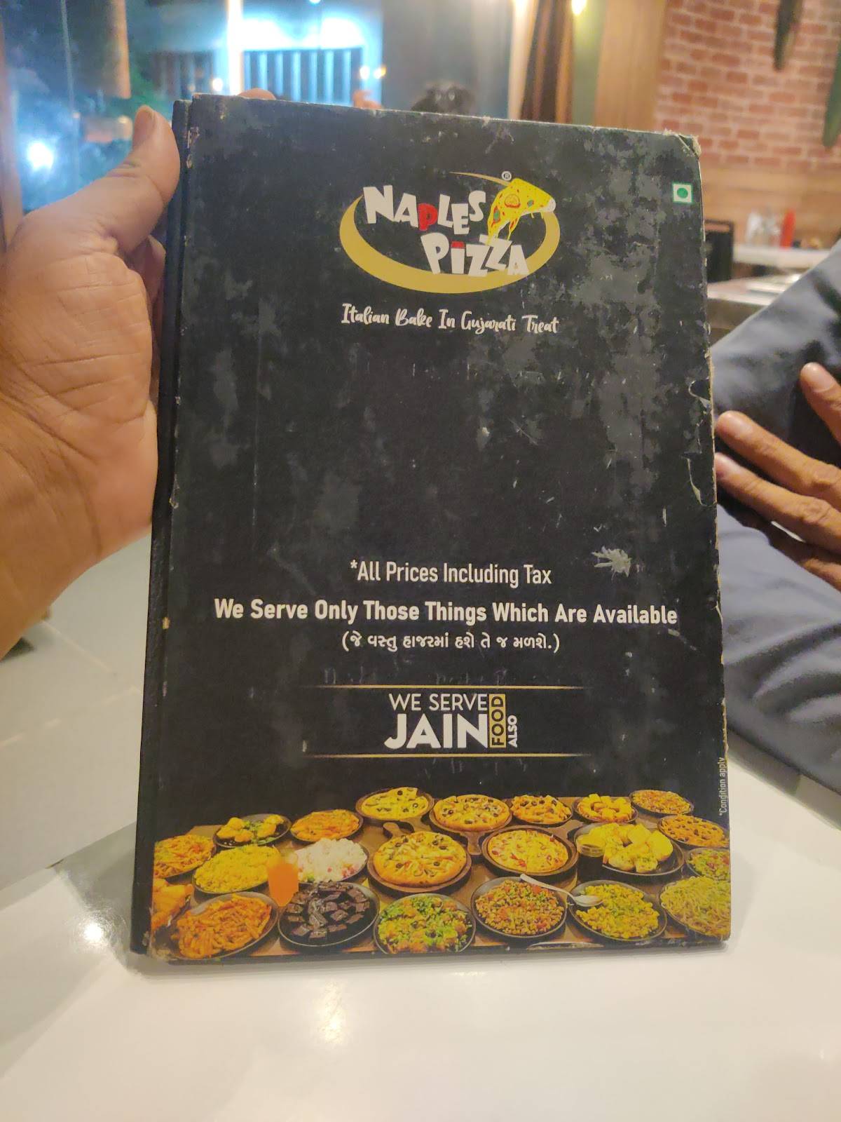 Naples Pizza - Mavdi menu