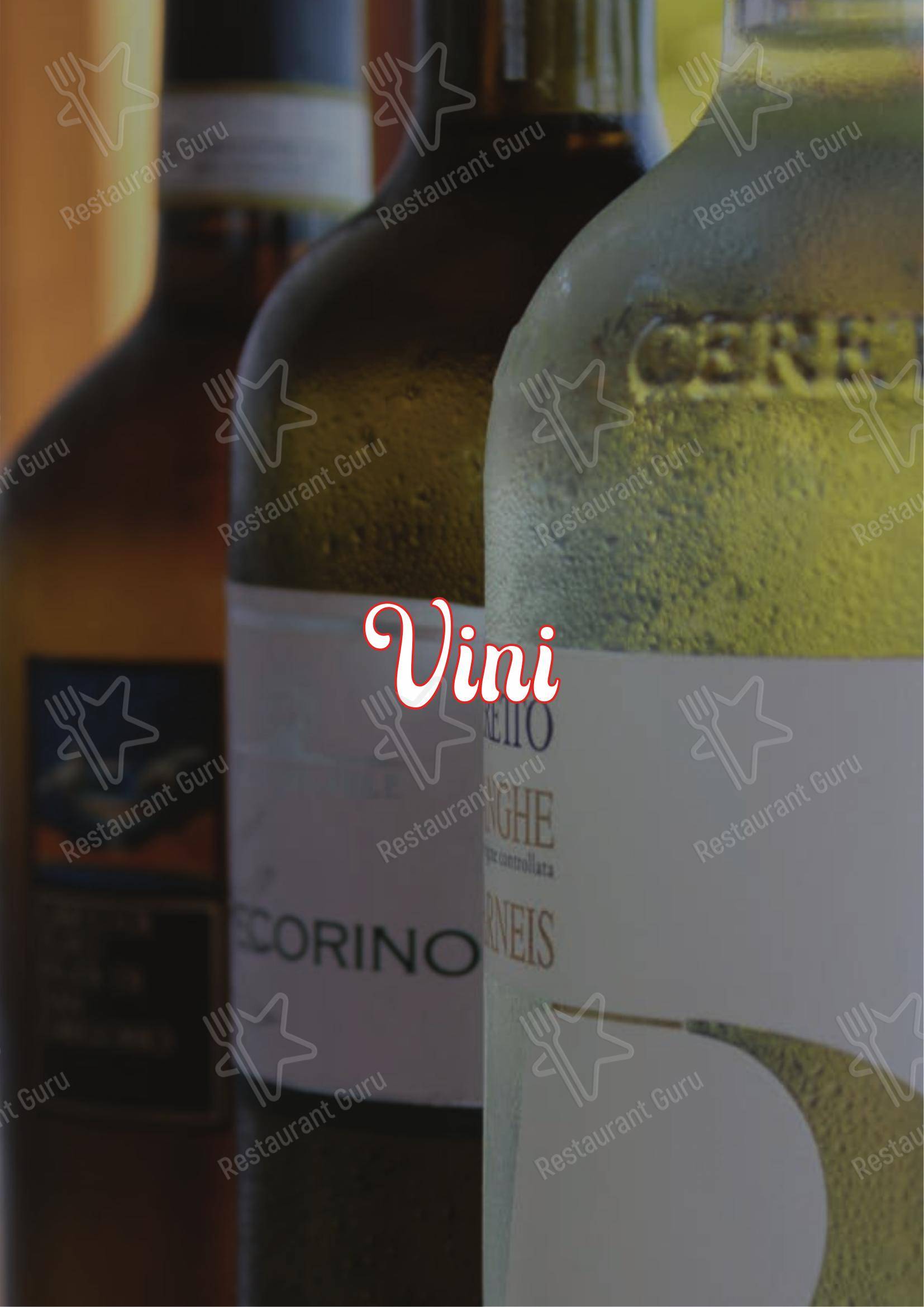 菜单 per Napule 'e Notte ristorante