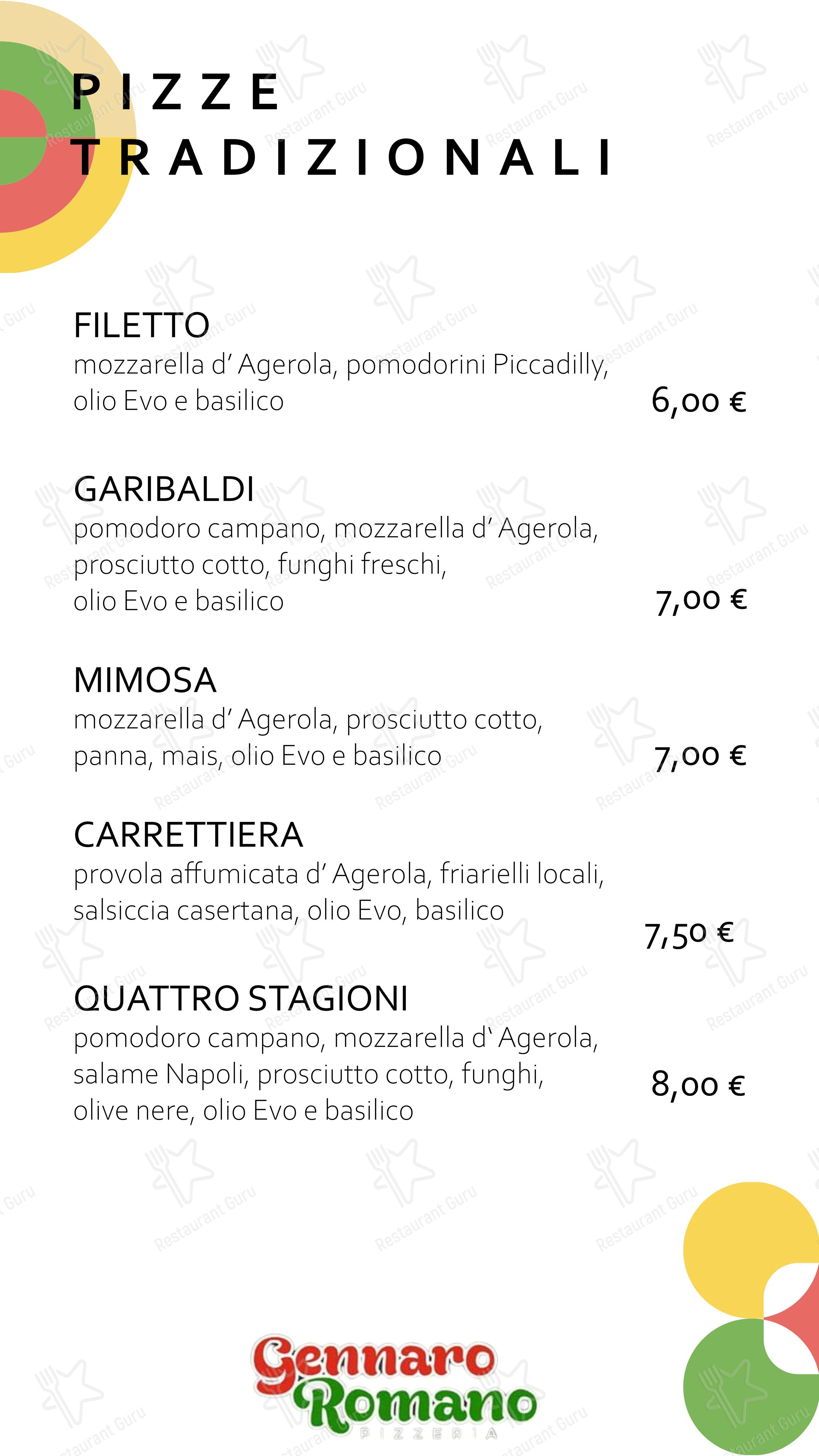 Napule 'e Notte in Pollena Trocchia - Menu bar